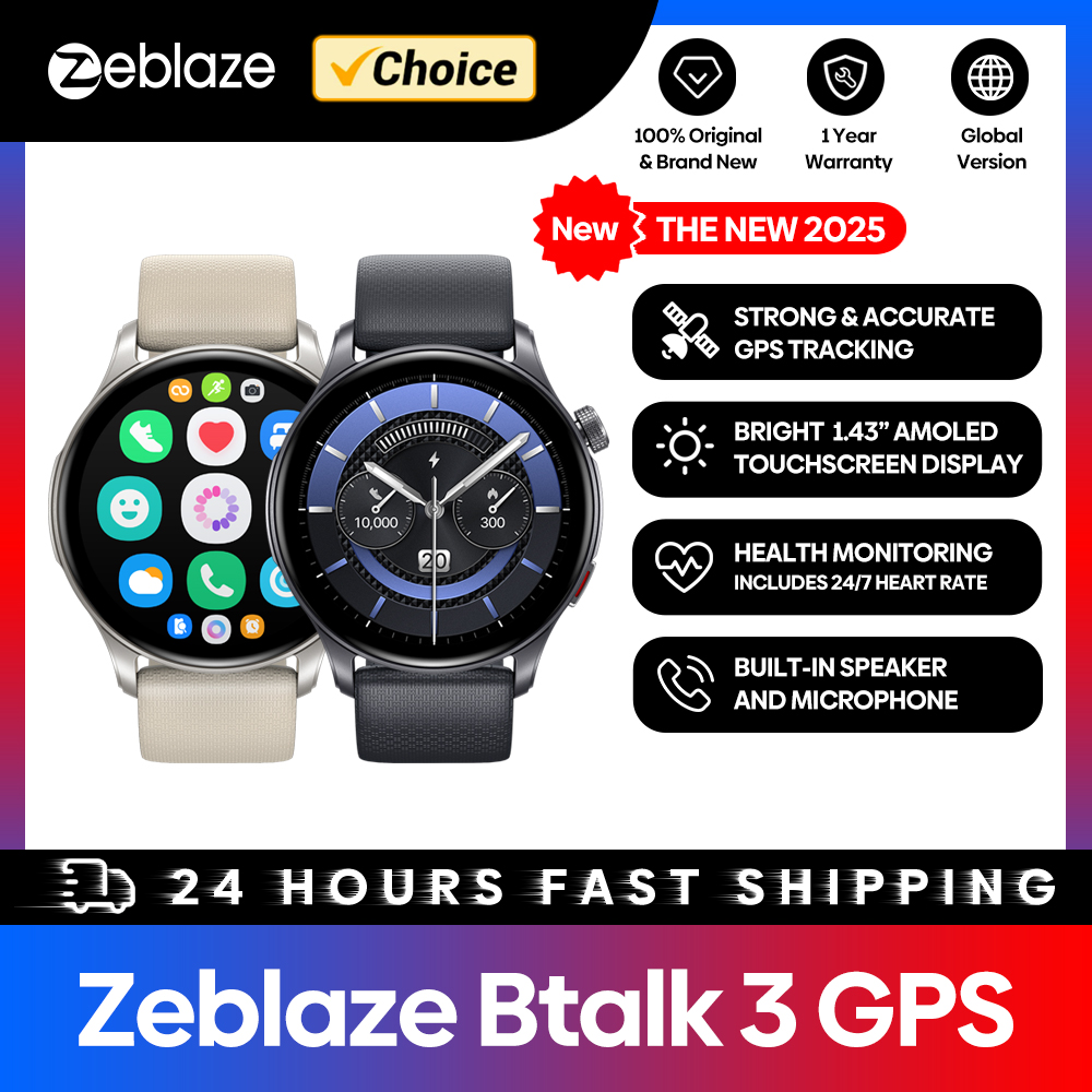 Smartwatch Nexus - New Zeblaze Btalk 3 GPS Smartwatch