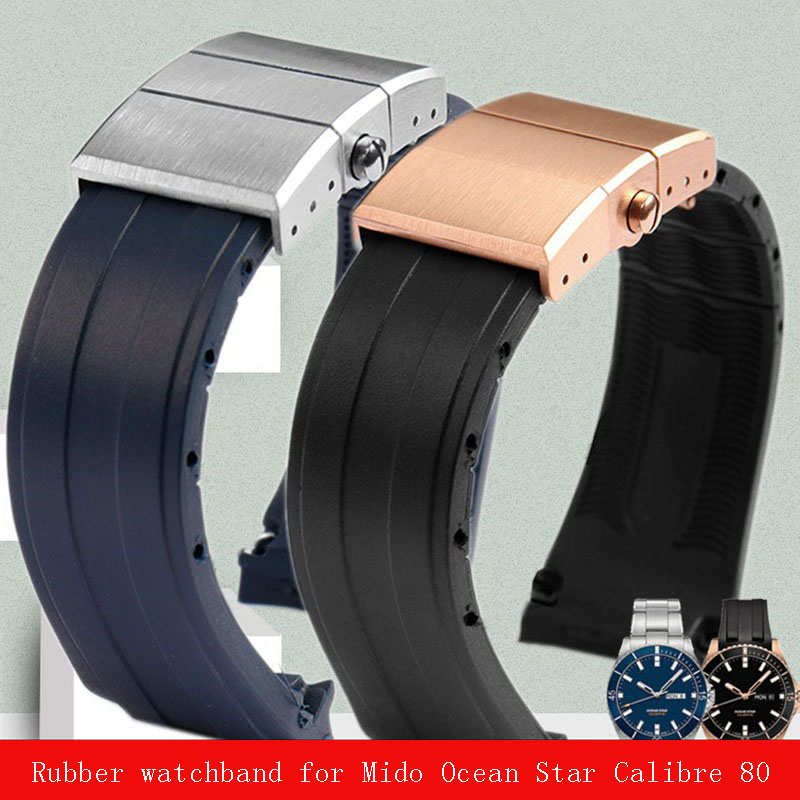 22mm Rubber Silicone Watch str - Solo Loop Strap review and price