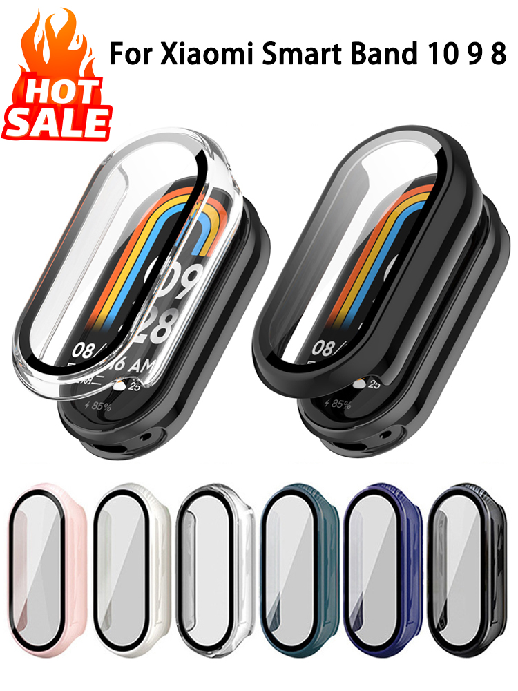 Tempered Glass+PC Case For Xia - Smartwatch Watch Accessories For Women review and price