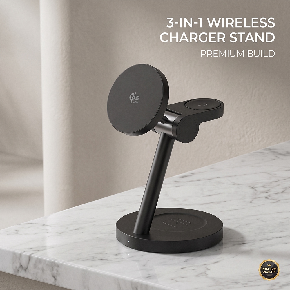 3in1 Qi2.2 25W Fast Wireless C - Smartwatch Ac review and price