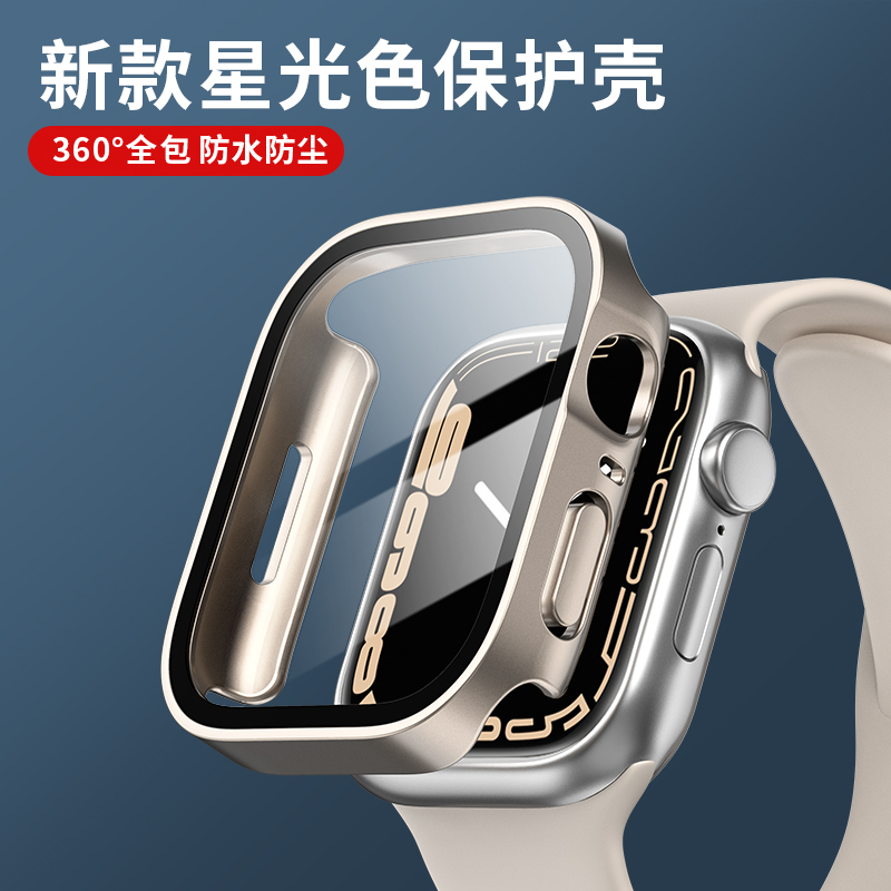 Glass+cover For Apple Watch ca - Smartwatch Watch Accessories For Women review and price