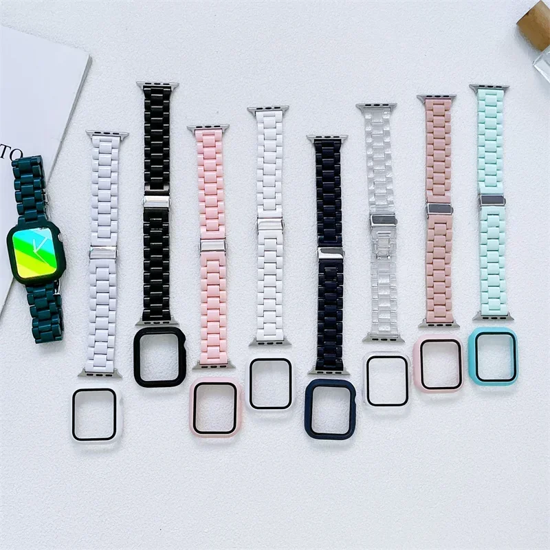 Watch strap+Case+glass For app - Smartwatch Watch Accessories For Women review and price