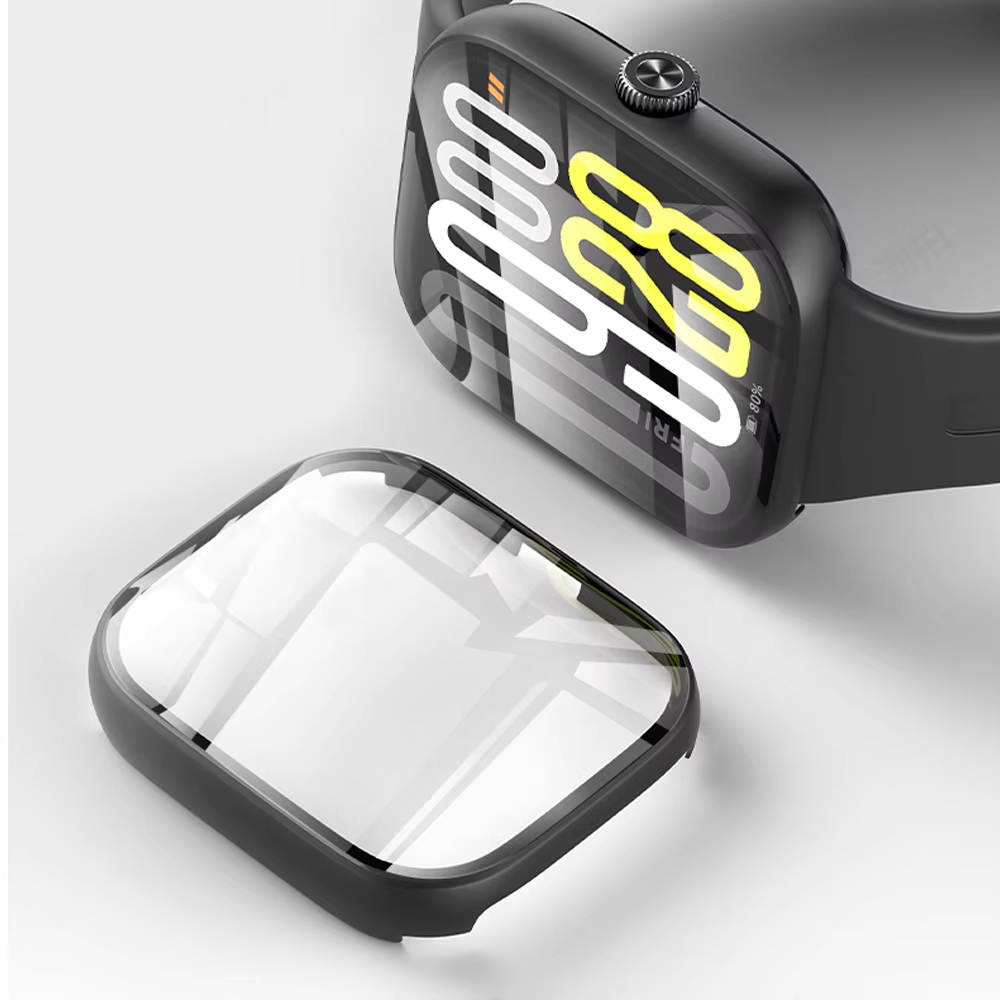 Tempered Glass+Case For Xiaomi - Smartwatch Watch Accessories For Women review and price
