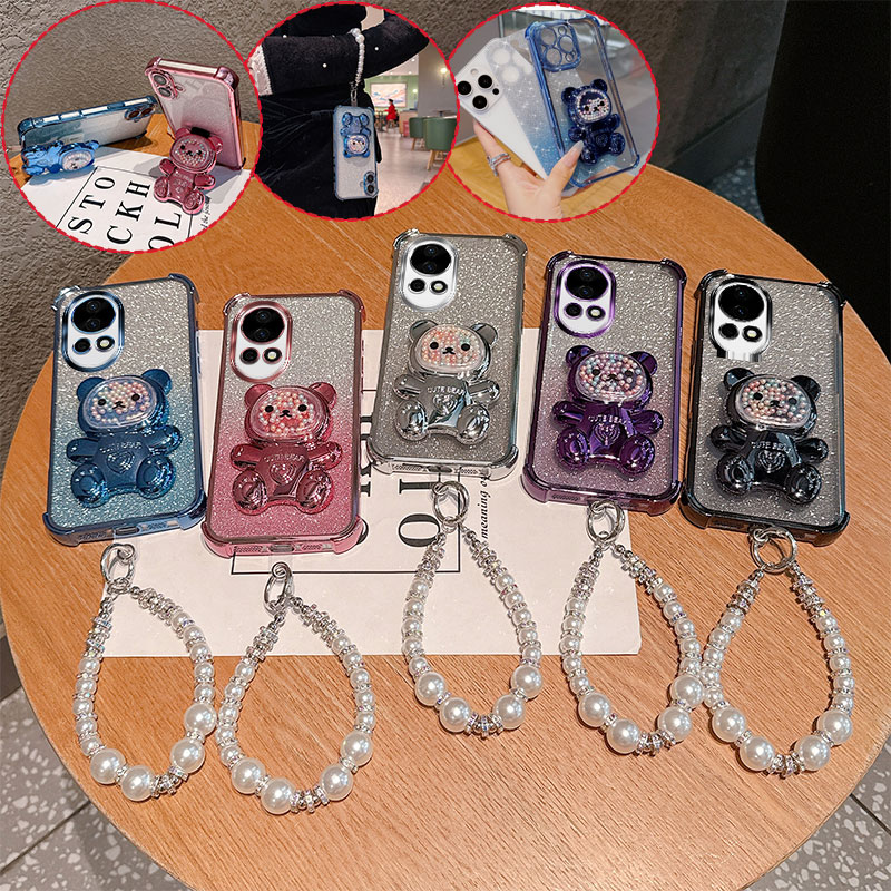 Cute Bear Cartoon Holder Pearl - Huawei Nova 12 review and price