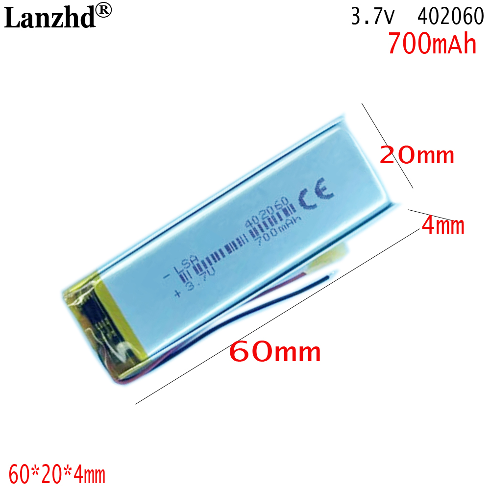 1-12pcs 3.7V 500mAh Lipo Polym - Smartwatch Headset review and price