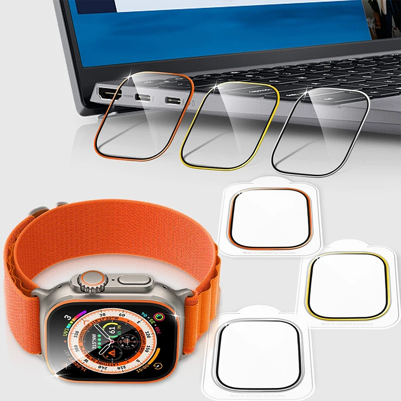 Tempered Glass for Apple Watch - Smartwatch Watch Accessories For Women review and price