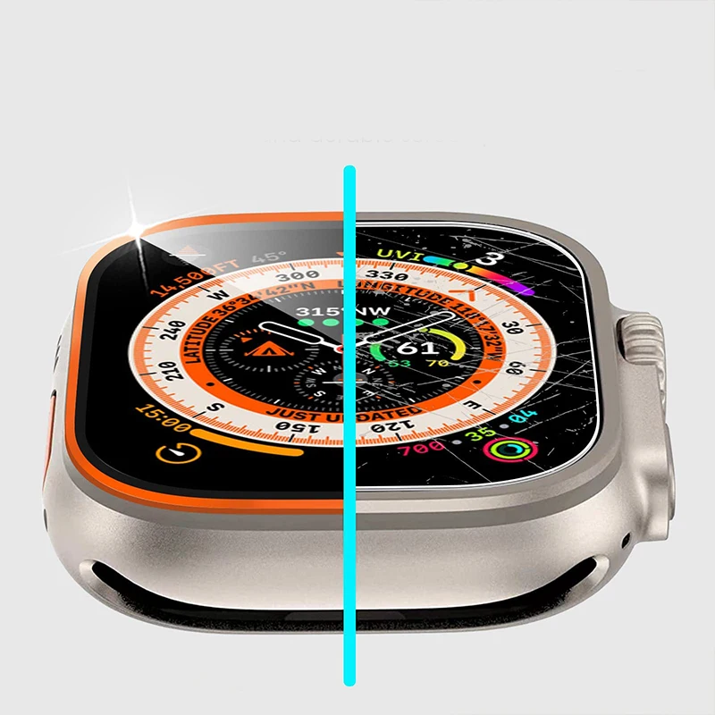 Tempered Glass for Apple Watch - Smartwatch Watch Accessories For Women review and price