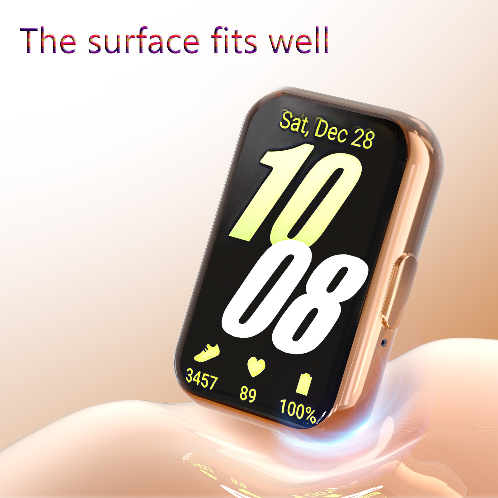 Cover for Samsung Galaxy Fit 3 - Smartwatch Watch Accessories For Women review and price