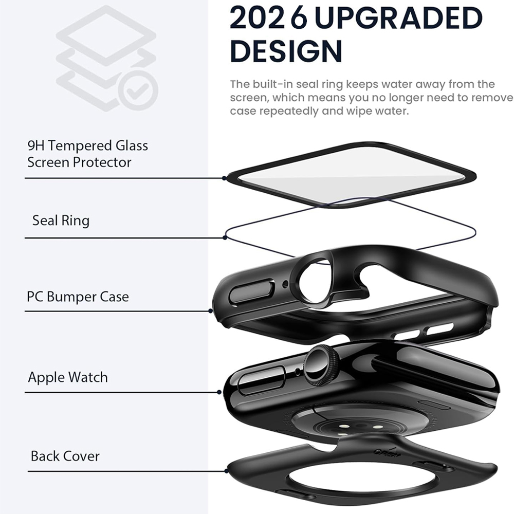 360 Protective Case for Apple  - Smartwatch Watch Accessories For Women review and price