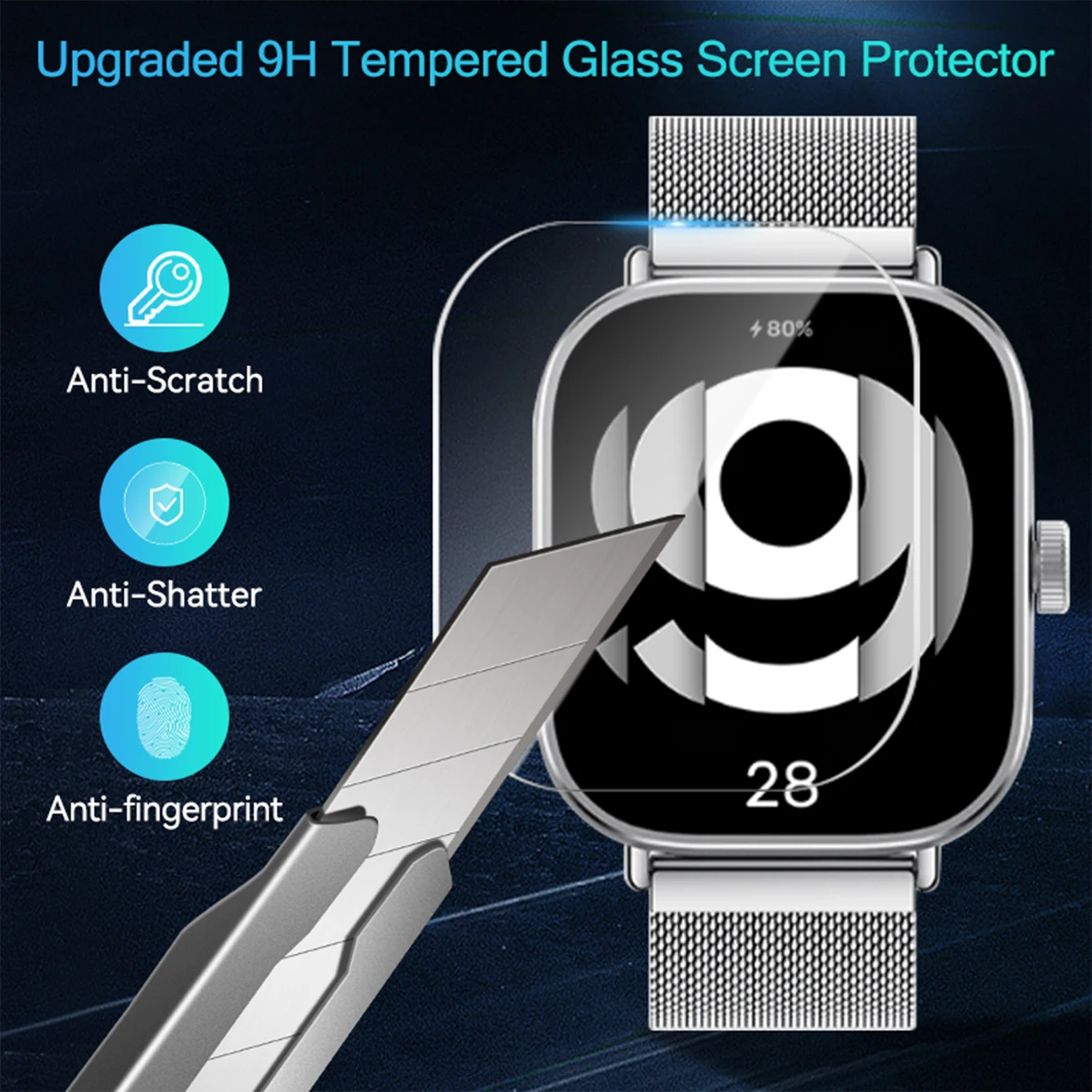 Tempered Glass for Xiaomi Redm - Smartwatch Icon review and price