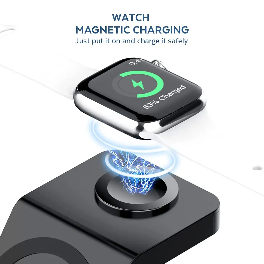 3 In 1 Wireless Charger Stand  - Smartwatch Ac review and price