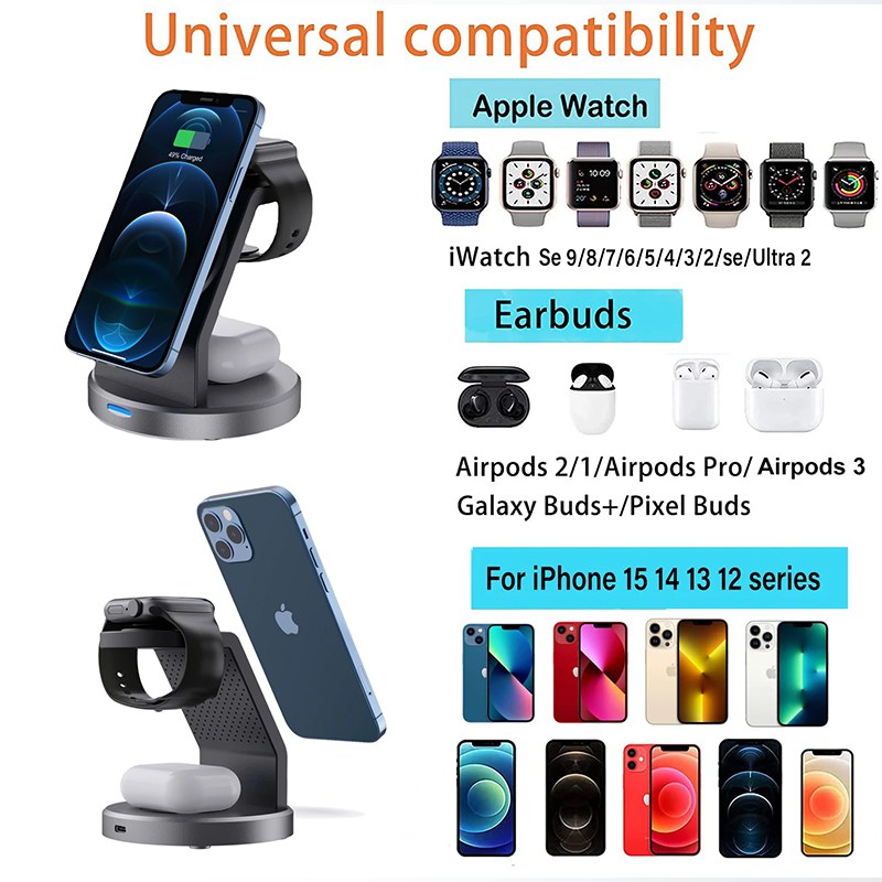 3 In 1 Wireless Charger Stand  - Smartwatch Ac review and price