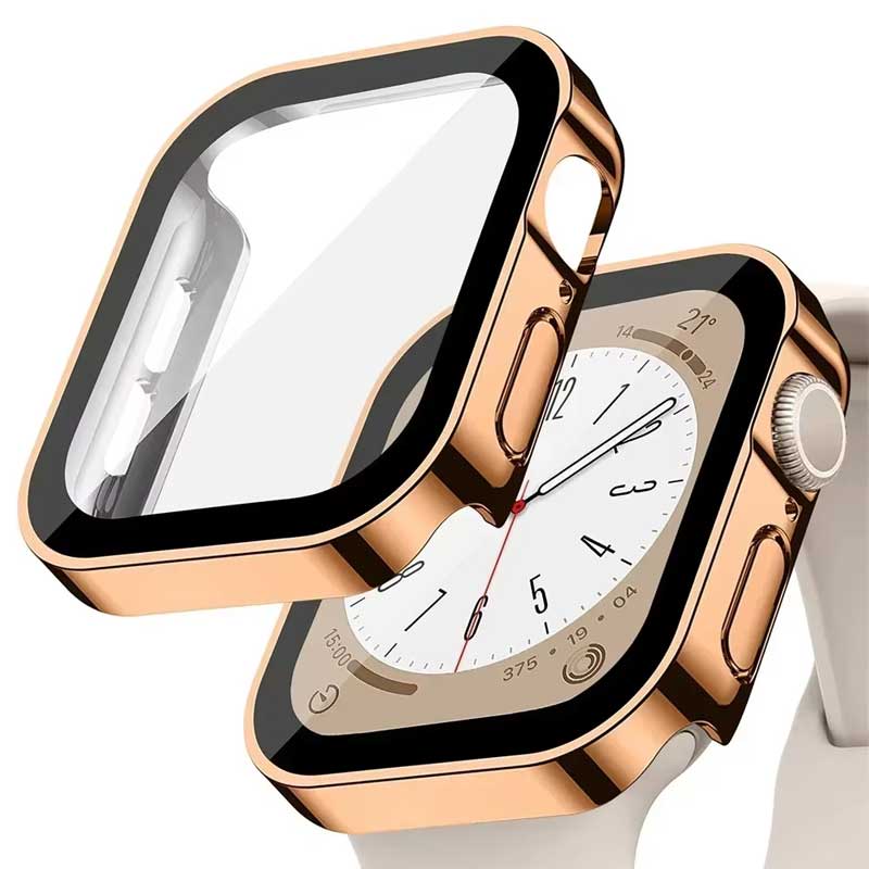 Glass+cover For Apple Watch ca - Smartwatch Watch Accessories For Women review and price