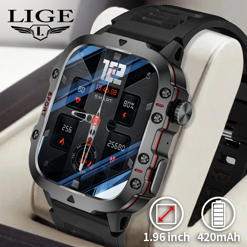 LIGE Outdoor Smart Watch Men 2 - Smartwatch Faces review and price