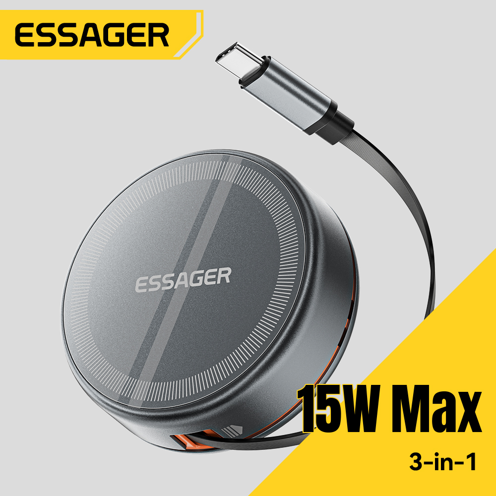 Essager 15W 3 in 1 Magnetic Wi - Smartwatch Ac review and price