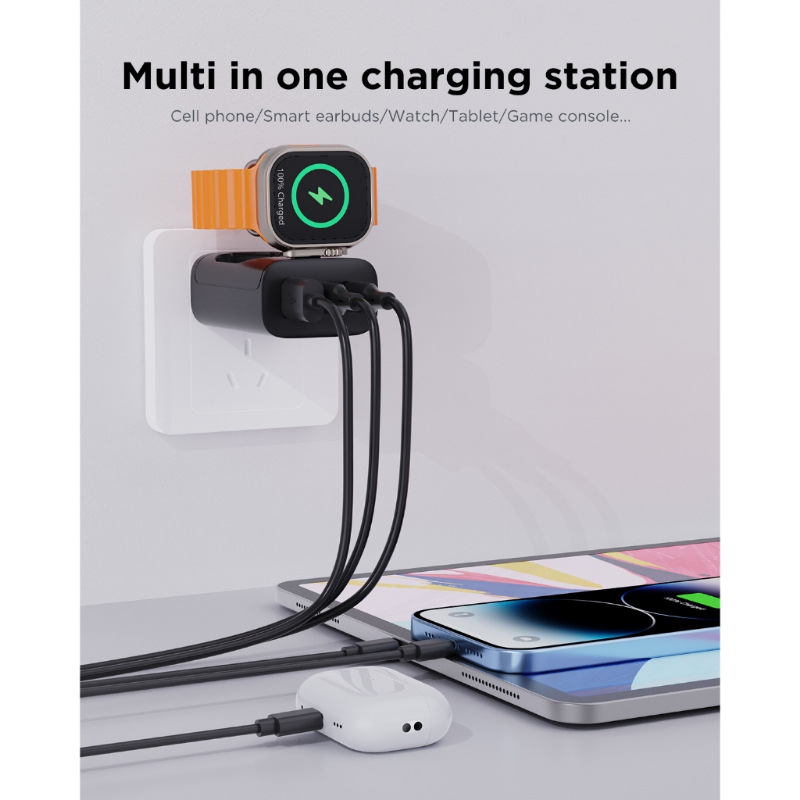 Oatsbasf 4 In 1 QC3.0 Fast Mag - Wireless Charger Watch review and price